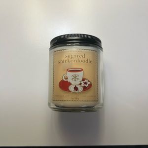 Sugared snickerdoodle bath and body works candle